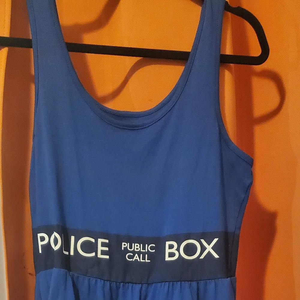 Her universe Tardis Doctor who Summer dress